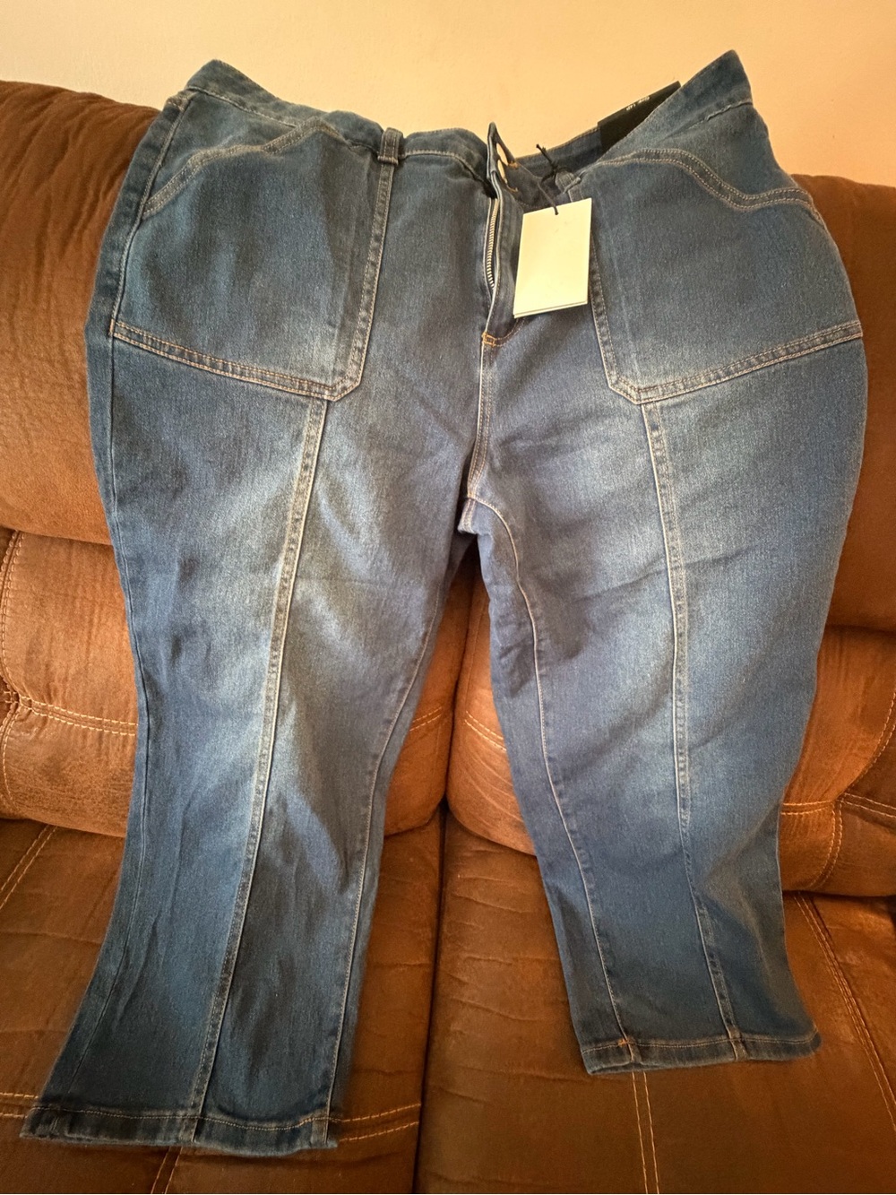 Women’s Blue Denim Jeans - Classic Stretch Fit